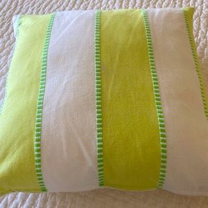 Decorative pillow. 20” x 20”.